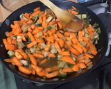 Une image de l'étape 13 de Légumes mijotés soja rhubarbe.