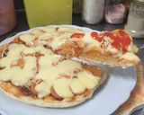 Foto langkah ke 8 dari resep Pizza Teflon Takaran Sendok (PLUS tips & tricks).
