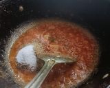 A picture of step 2 of Matar paneer.