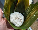 Foto langkah ke 5 dari resep Bacang isi daging rendang.