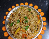சைனீஸ் ஸ்டைல்,*வீட் ஹக்கா, வெஜ் நூடுல்ஸ்*(veg noodles recipe in tamil) ரெசிபி ஸ்டேப் 13 புகைப்படம்