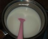 Foto langkah ke 3 dari resep Puding Lumut Merah Putih.