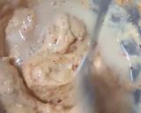A picture of step 2 of Aloo k pakoray 🤤.