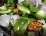 A picture of step 4 of Shashlik & rice.