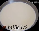 A picture of step 1 of Snow cake.