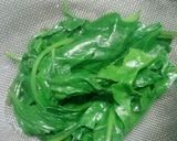 A picture of step 2 of Iron Rich Green Pau Bhaji.