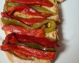 Foto del paso 5 de la receta: 186. Tostada de Melva con Pimientos Asados