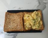 Cara Membuat Avocado egg salad sandwiches 3