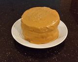A picture of step 26 of Cinnamon Spice Crunch Layer Cake.