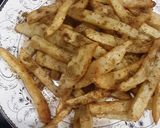 A picture of step 4 of Masala fries.