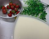 Foto langkah ke 8 dari resep Pudding strawberry lychee.