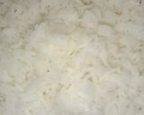 A picture of step 3 of Coconut Rice.