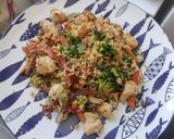 Foto del paso 6 de la receta Quinoa con verduras y pollo rápida