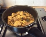 A picture of step 7 of Stew boneless chicken breast with 3 cups sauce.
