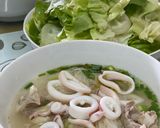 Hình bước làm 1 của món Hủ tiếu mực