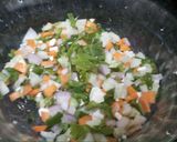 A picture of step 1 of Paneer Appam Lolipop.