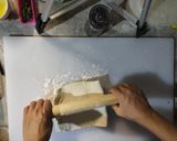 Foto del paso 7 de la receta: Rollo de chile poblano hojaldrado