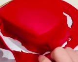عکس مرحله 2 از دستور کیک فوندانت (توت فرنگی)