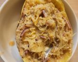 A picture of step 5 of Spaghetti Squash with Tofu Rosé.