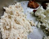 A picture of step 1 of Plum jaggery sandesh.