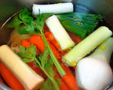 Foto del paso 6 de la receta: Cocido de gallina en crema de verduras en cocción lenta
