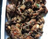 A picture of step 3 of Pepper chicken.