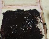A picture of step 2 of Quick Choco French Toast Roll Ups.