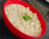 A picture of step 4 of Pasta Al Besciamella.
