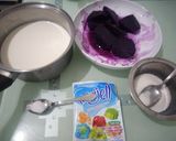 Foto langkah ke 1 dari resep Pudding Susu Ubi Ungu.