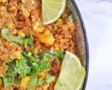 A picture of step 10 of Gobhi keema.