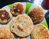 A picture of step 2 of Nendran Banana jowar pancakes.