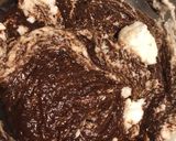 Une image de l'étape 2 de Mini moelleux poire/chocolat.
