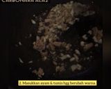 Foto langkah ke 3 dari resep Creamy Spaghetti Carbonara Ala2 (MPASI 8mos+).