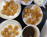 A picture of step 2 of Sev Dahi Puri Chaat.