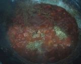 A picture of step 3 of Sev tomato sabji.