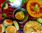 दाल बाटी चूरमा(dal baati churma recipe in hindi) रेसिपी चरण 9 फोटो
