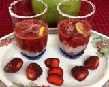 A picture of step 4 of Strawberry Tender Coconut Spritzer.