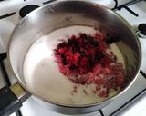 A picture of step 1 of Vickys Frozen Berry Jam, GF DF EF SF NF.