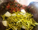 A picture of step 4 of Lasooni Methi Mogri Sabzi - Green Radish Pods Curry.