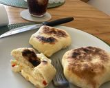 Foto del paso 6 de la receta: PANES RELLENOS EN SARTÉN (vegetarianos) rapidísimos 🌱