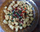 Foto langkah ke 4 dari resep Nasi Urap Lembayung.