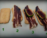 Foto del paso 2 de la receta: Tapa de jamón con higos