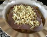 Foto del paso 2 de la receta: Tortilla de papas al horno rellena de jamón y queso