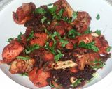 A picture of step 4 of Tandori chicken.