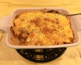 A picture of step 5 of Kimchi Seafood Rice Gratin.