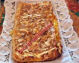Foto del paso 12 de la receta Coca de chicharrones y crema en hojaldre