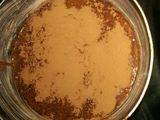 Pastel de chocolate, sencillo