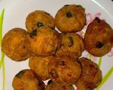 Foto langkah ke 3 dari resep Bola Tahu Goreng isi.