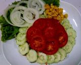 รูปขั้นตอนการทำที่ 5 ของ สลัดไก่ย่าง