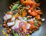 A picture of step 2 of Kodo Millet Upma.